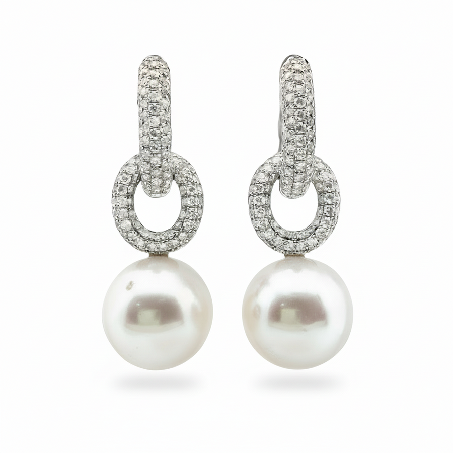 PRL DIAMOND EARRING 18KW