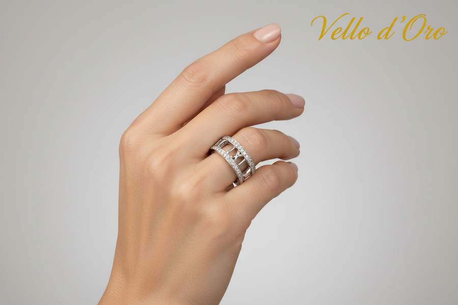 DIAMOND RING 18KW