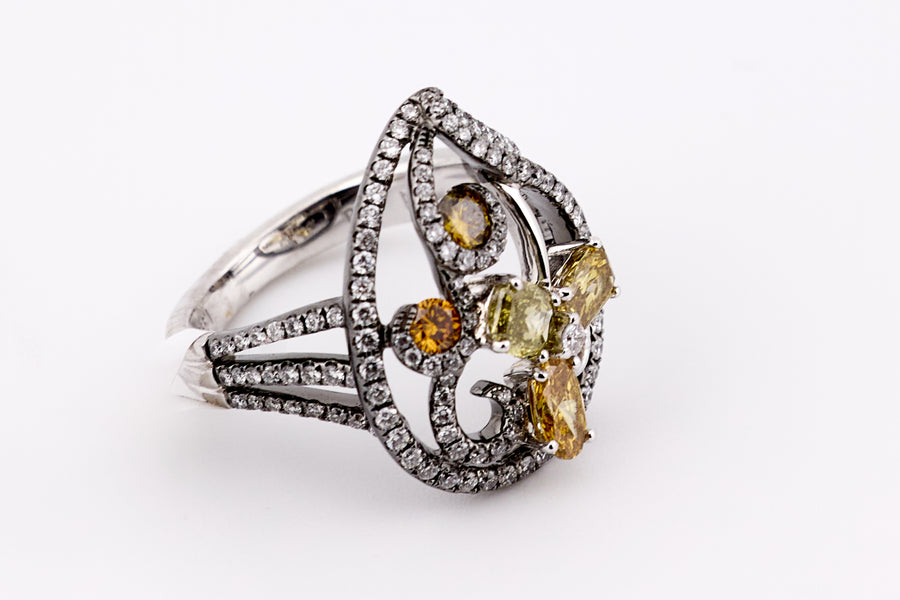 DIAMOND RING 18KW