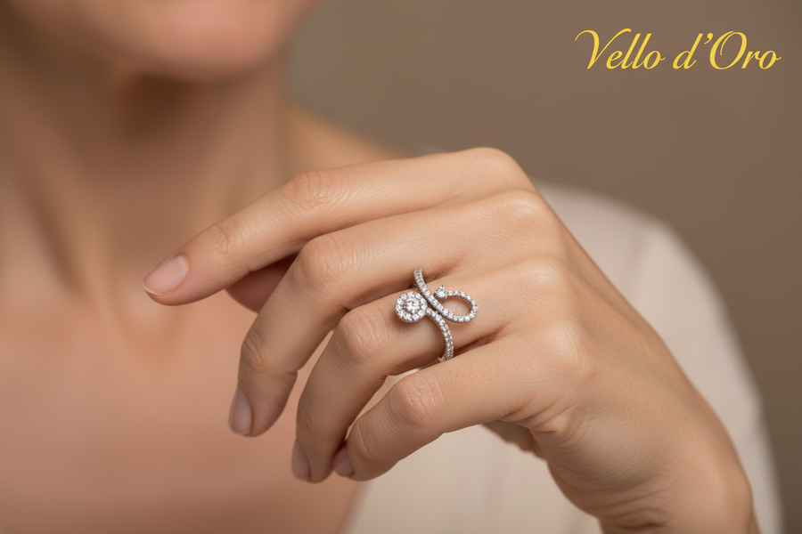 DIAMOND RING 18KW