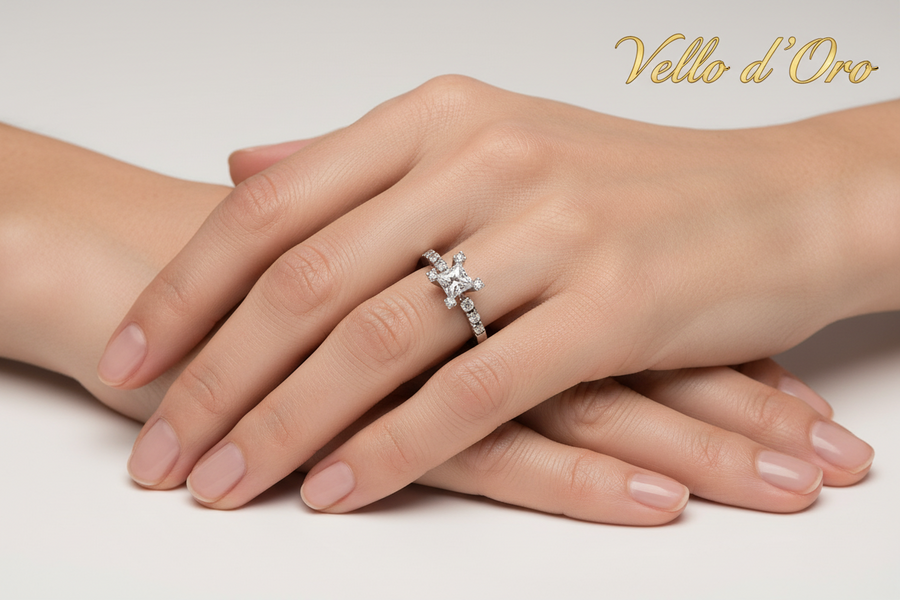 DIAMOND RING 18KW