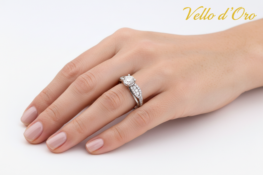 DIAMOND RING 18KW