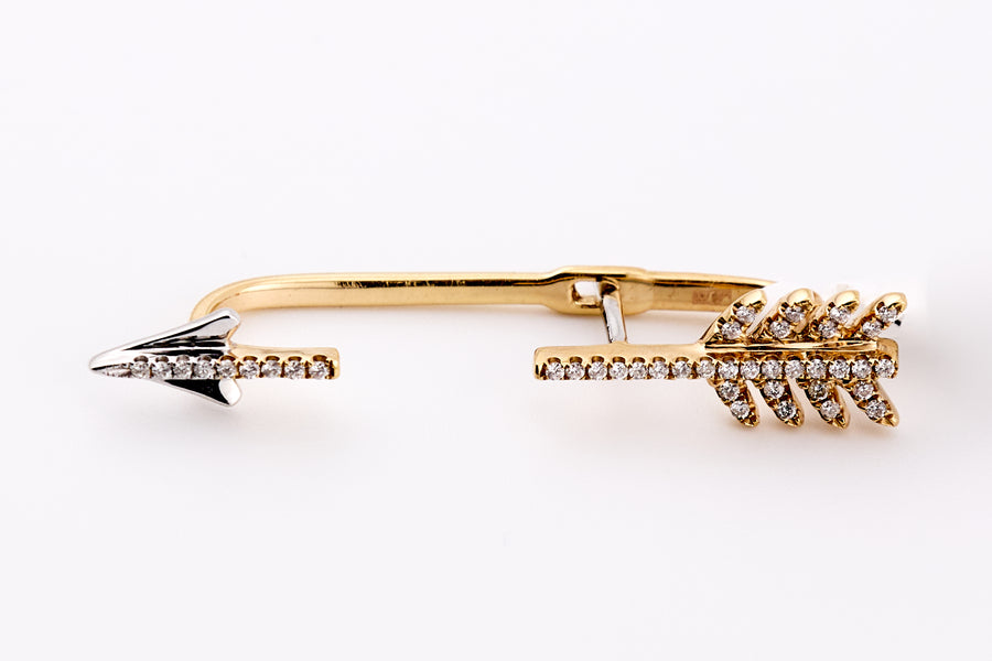 DIAMOND EARRING 18KW