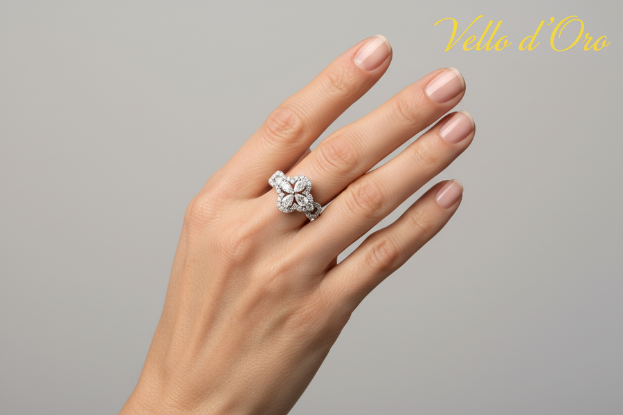 DIAMOND RING 18KW