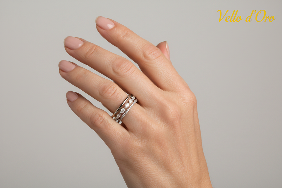 DIAMOND RING 18KW