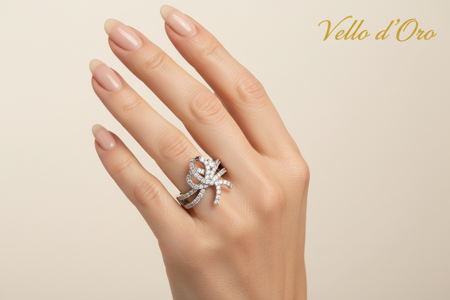 DIAMOND RING 18KW