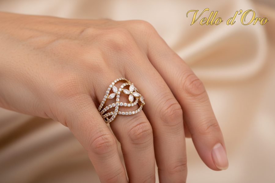 DIAMOND RING 18KW
