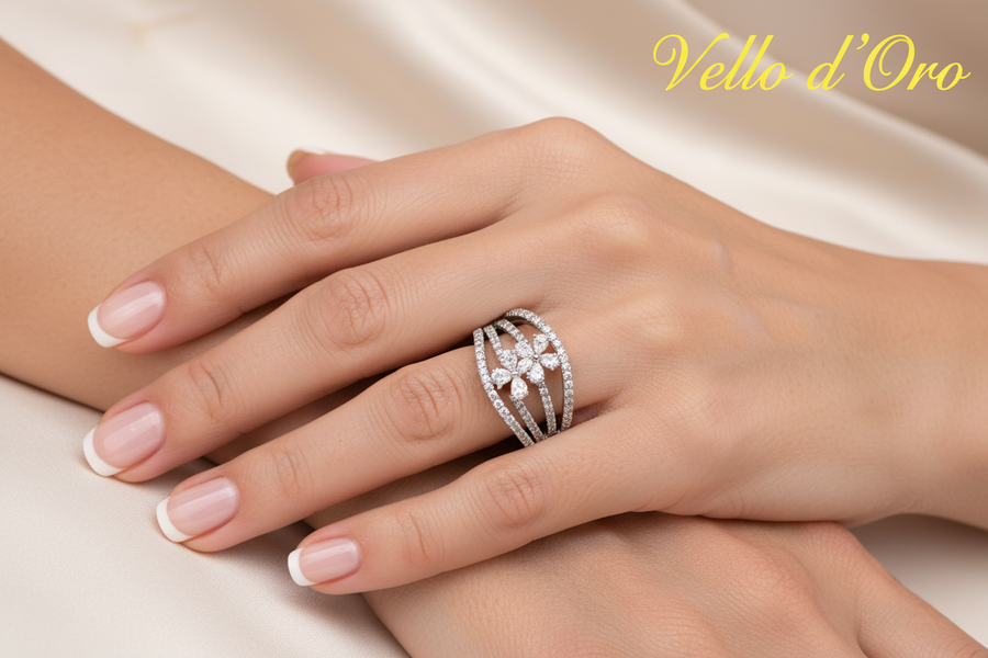 DIAMOND RING 18KW
