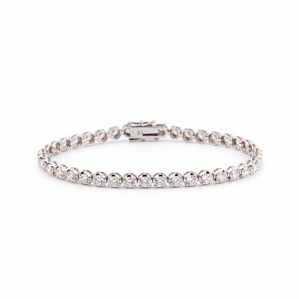 DIAMOND TENNIS BRACELET 18KW