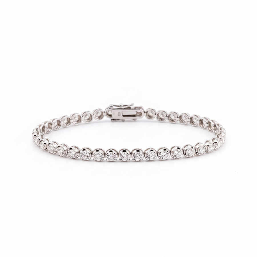 DIAMOND TENNIS BRACELET 18KW