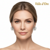 DIAMOND EARRING 18KW