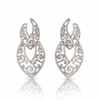 DIAMOND EARRING 18KW