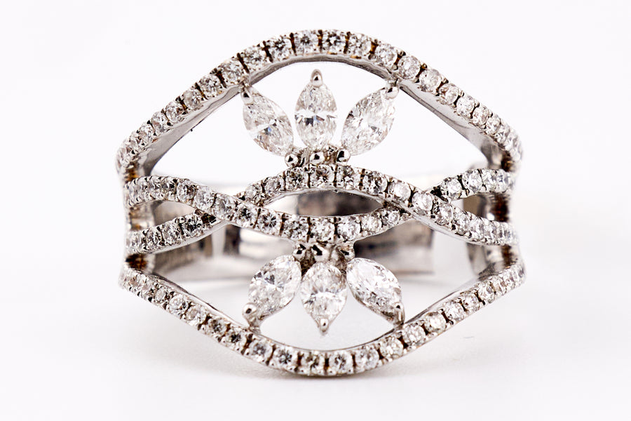 DIAMOND RING 18KW