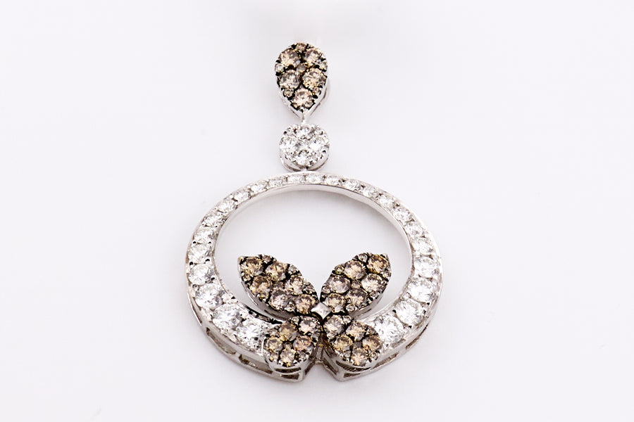 DIAMOND PENDANT 18KW