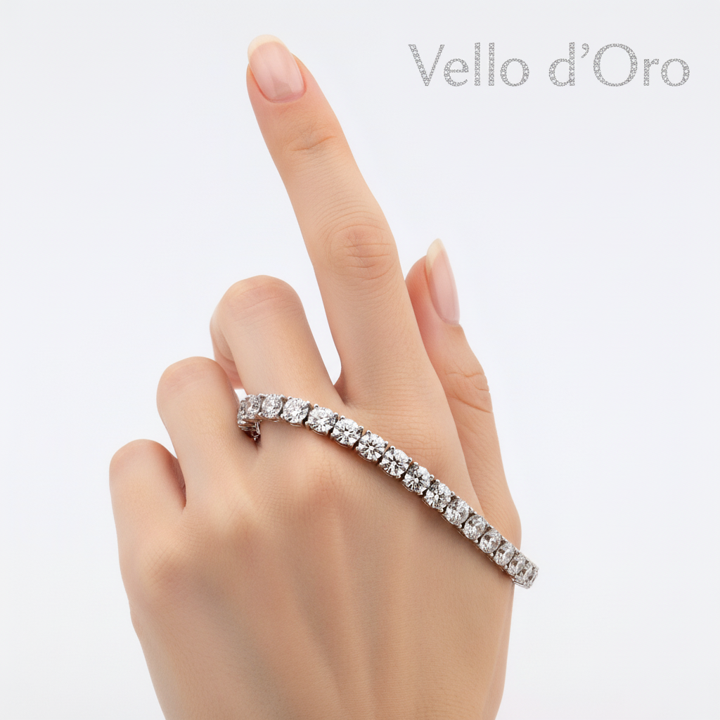 DIAMOND TENNIS BRACELET 18KW