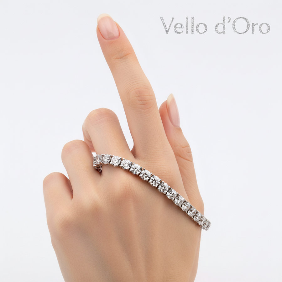 DIAMOND TENNIS BRACELET 18KW