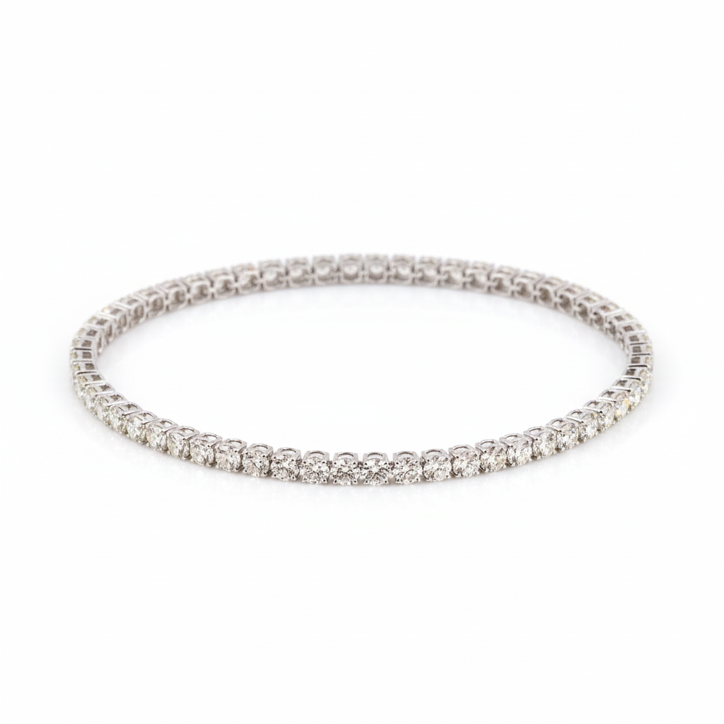 DIAMOND TENNIS BRACELET 18KW
