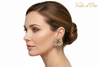 DIAMOND EARRING 18KW