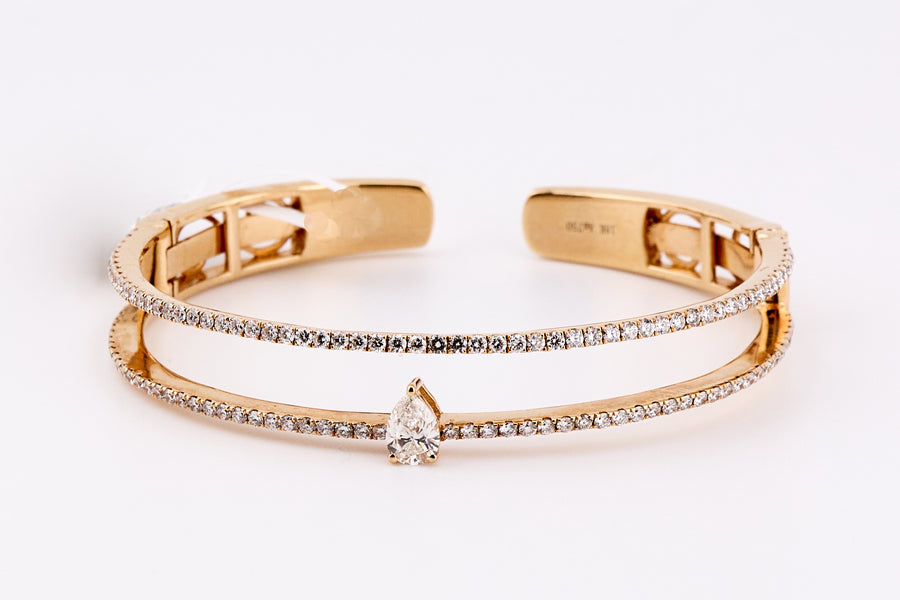 DIAMOND BRACELET 18KW