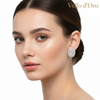 DIAMOND EARRING 18KW
