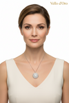 DIAMOND NECKLACE 18KW