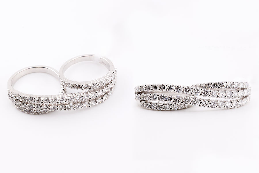 DIAMOND RING  18KW