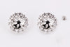 DIAMOND EARRING 18KW