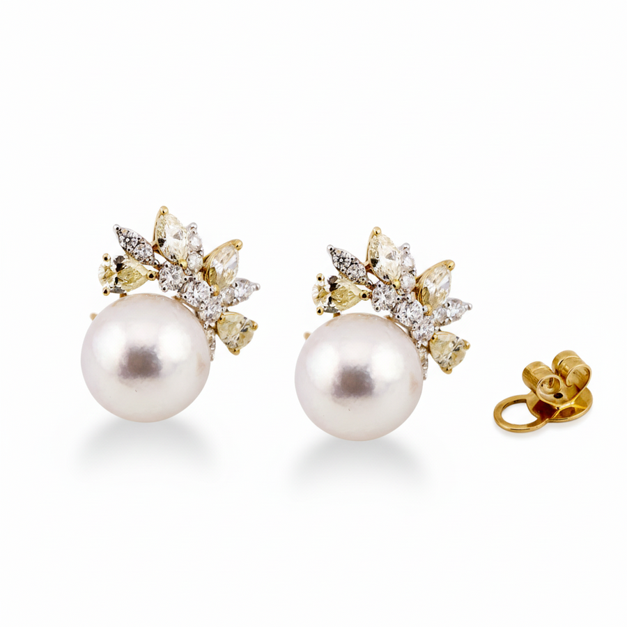 PRL DIAMOND EARRING 18KW