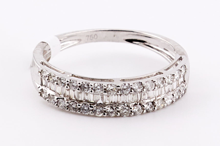 T DIAMOND RING 18KY