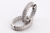 DIAMOND EARRING 18KW