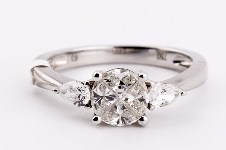 DIAMOND RING 18KW