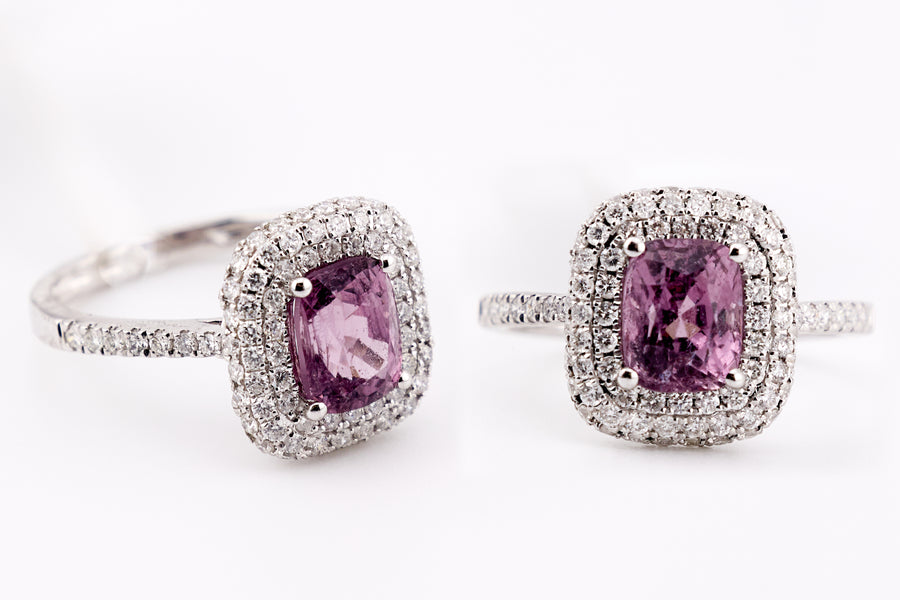 SPN DIAMOND RING 18KW