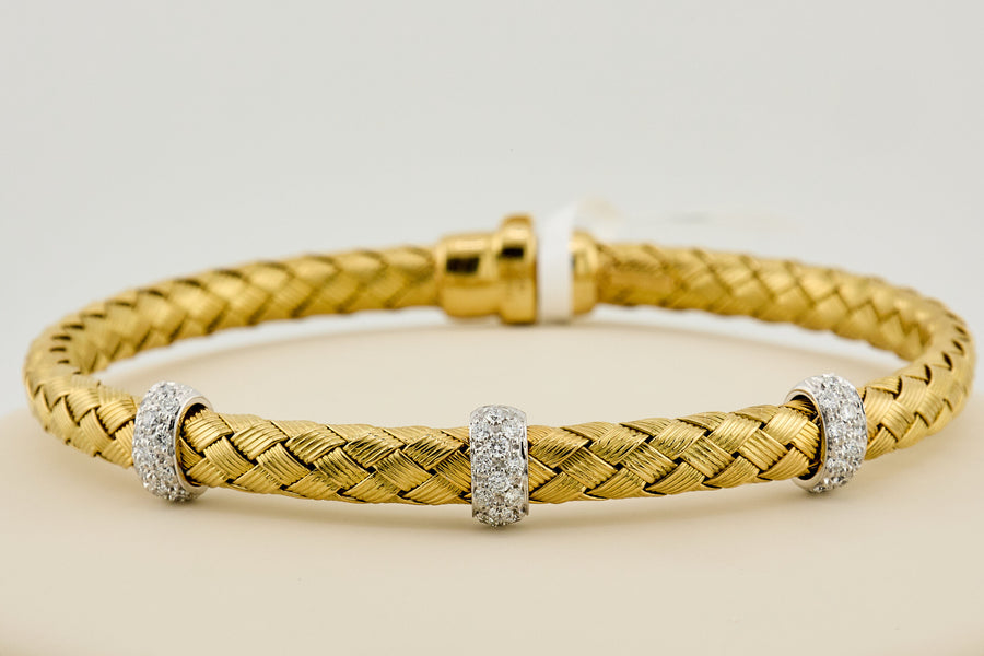 DIAMOND BRACELET 18KW