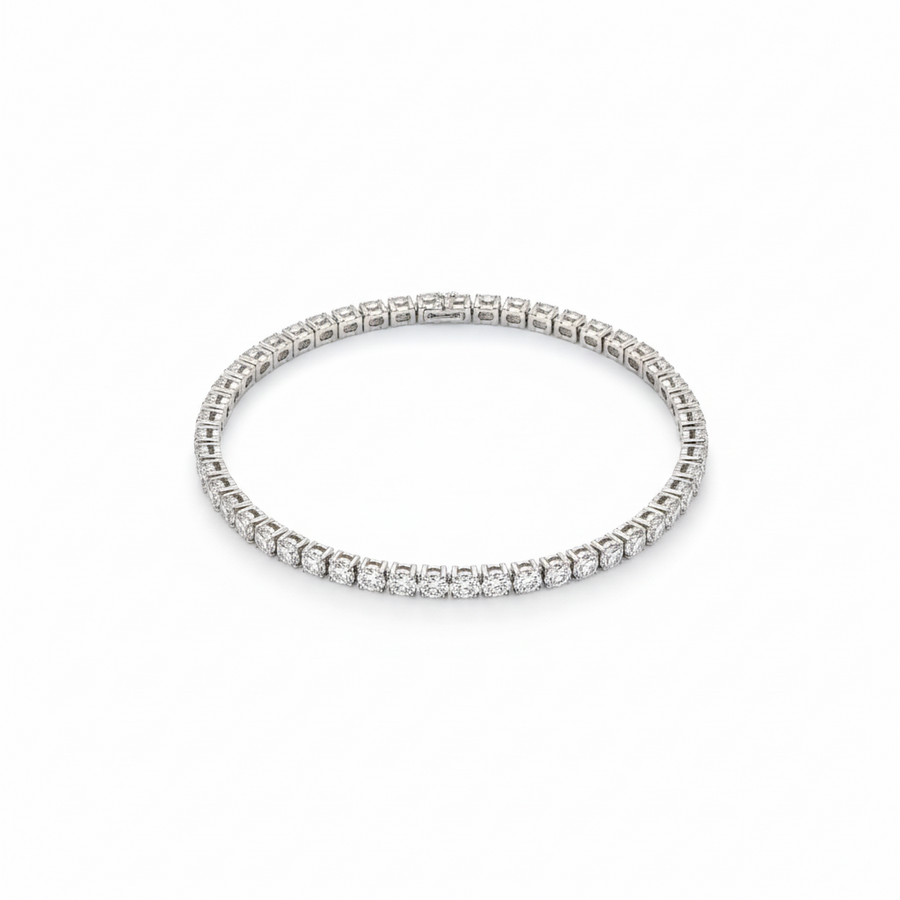 DIAMOND TENNIS BRACELET 18KW