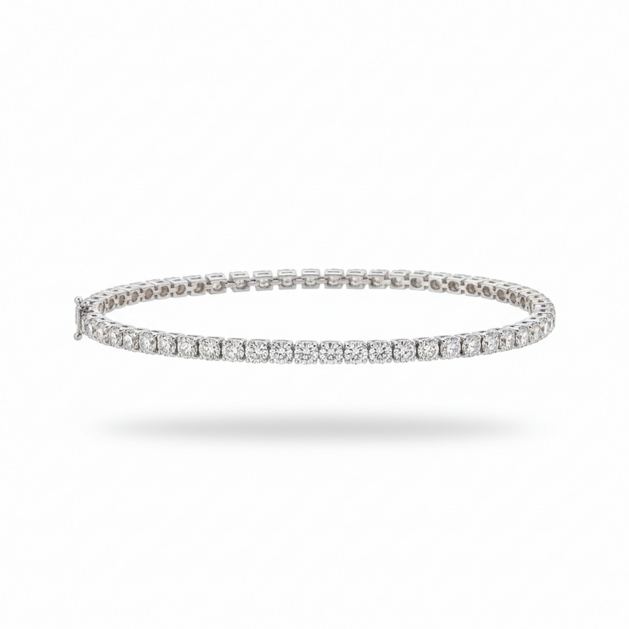 DIAMOND TENNIS BRACELET 18KW