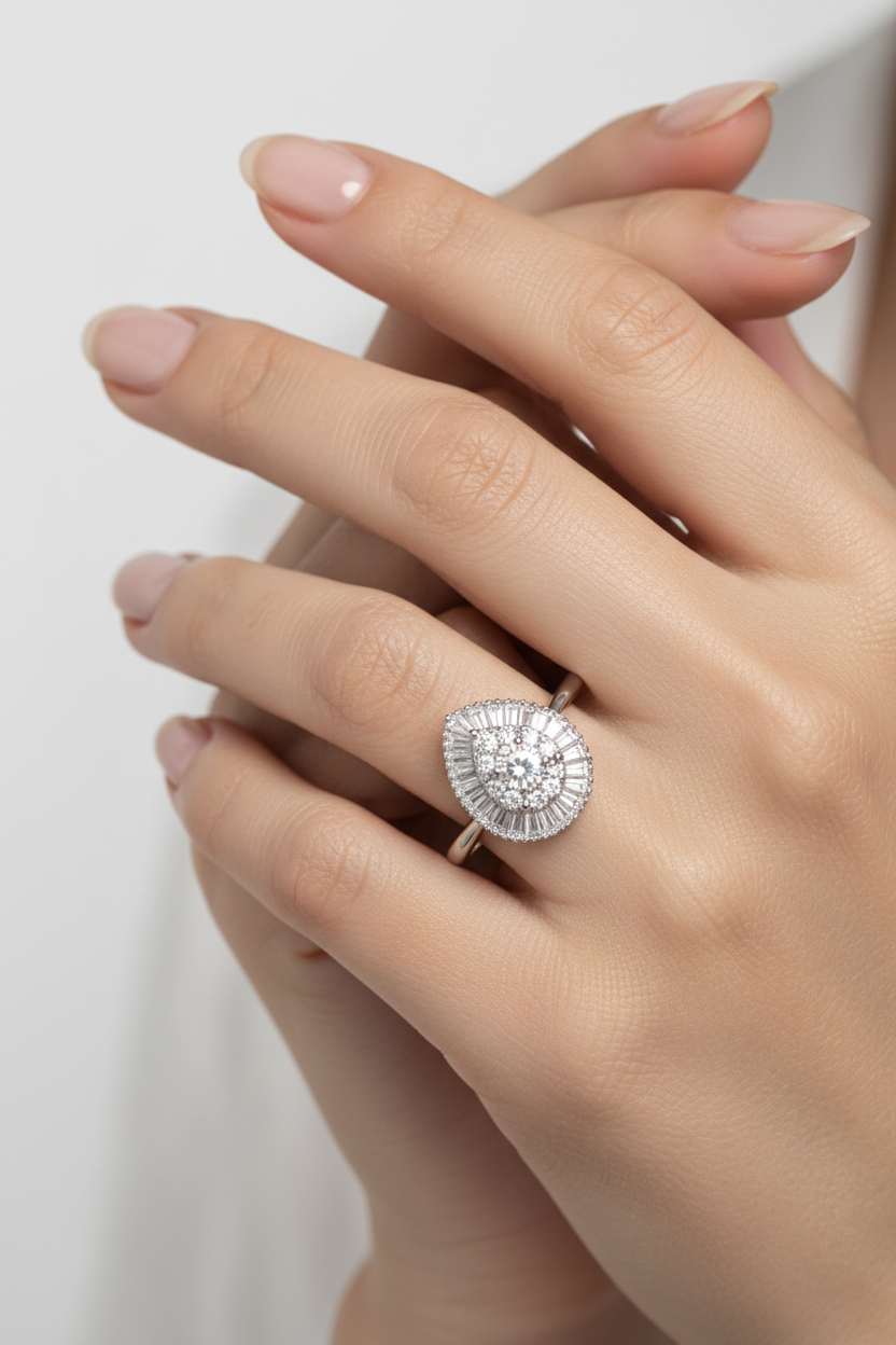 DIAMOND RING 18KW