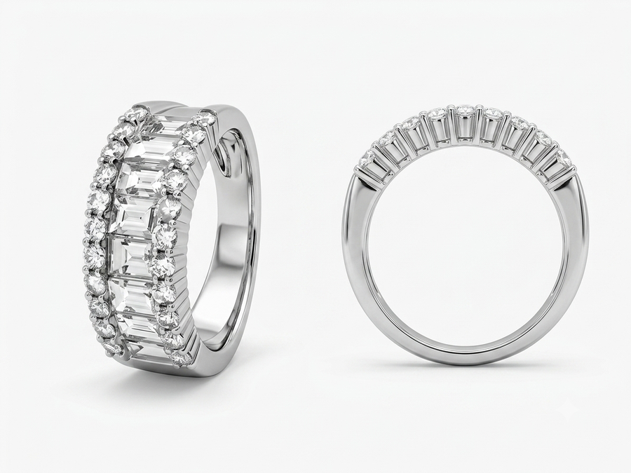 DIAMOND RING 18KW