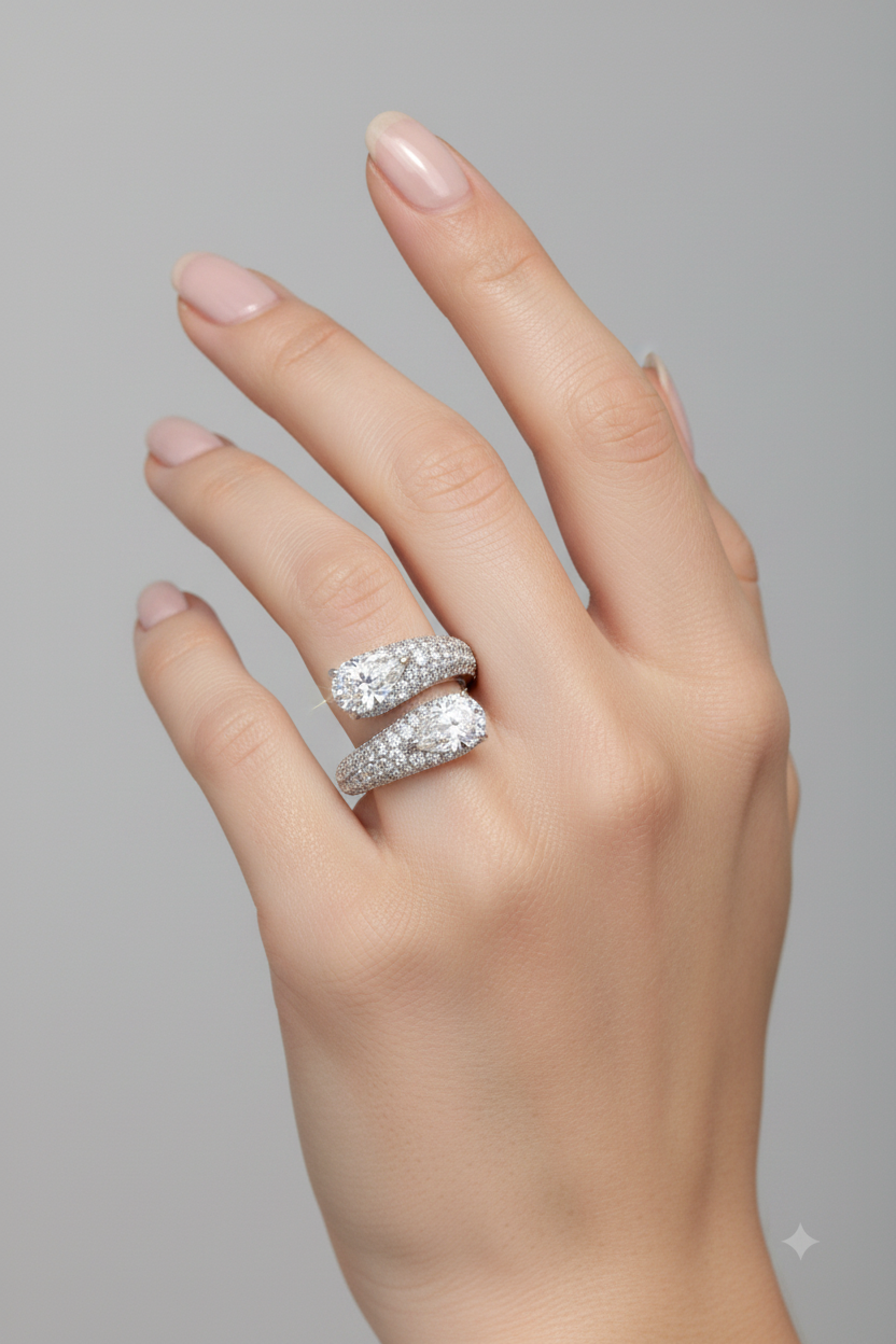 DIAMOND RING 18KW