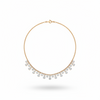 DIAMOND CHOKER NECKLACE 18KW