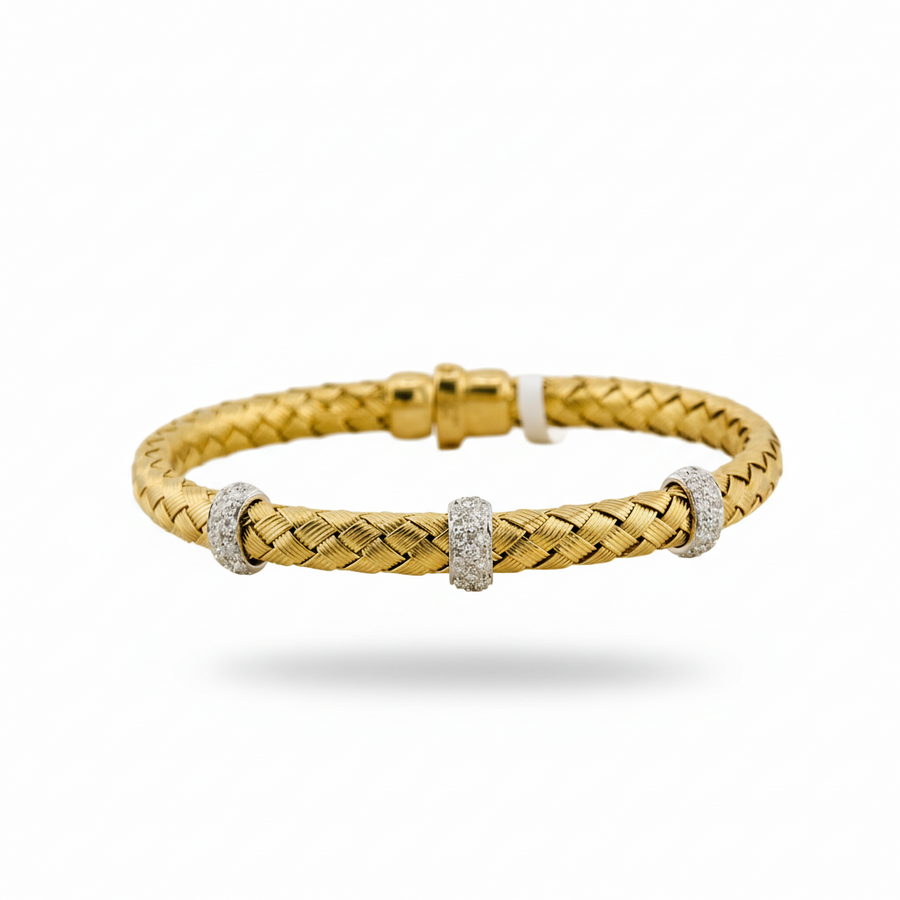 DIAMOND BRACELET 18KW