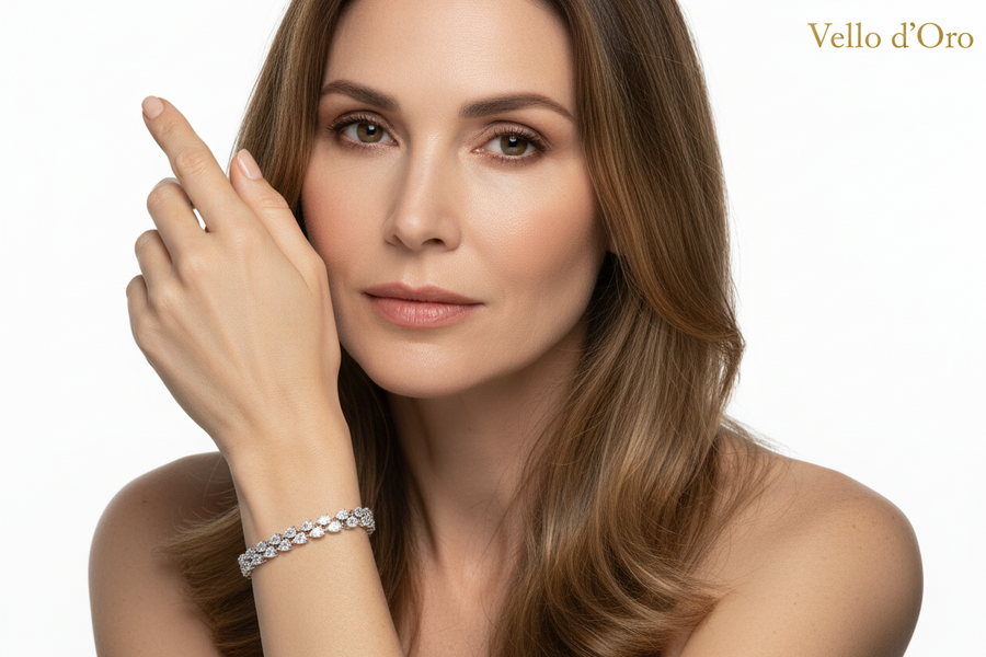 DIAMOND BRACELET 18KW
