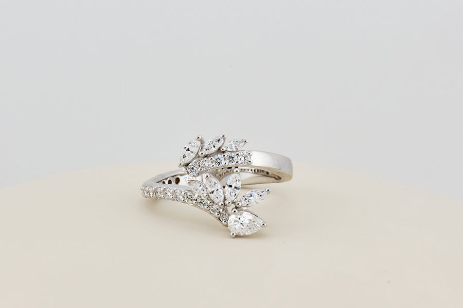 DIAMOND RING 18KW