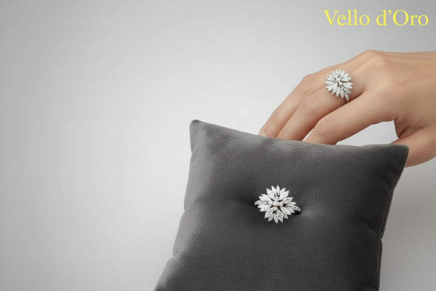 DIAMOND RING 18KW