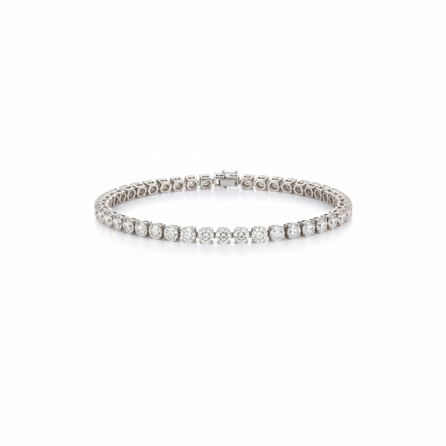 DIAMOND TENNIS BRACELET 18KW