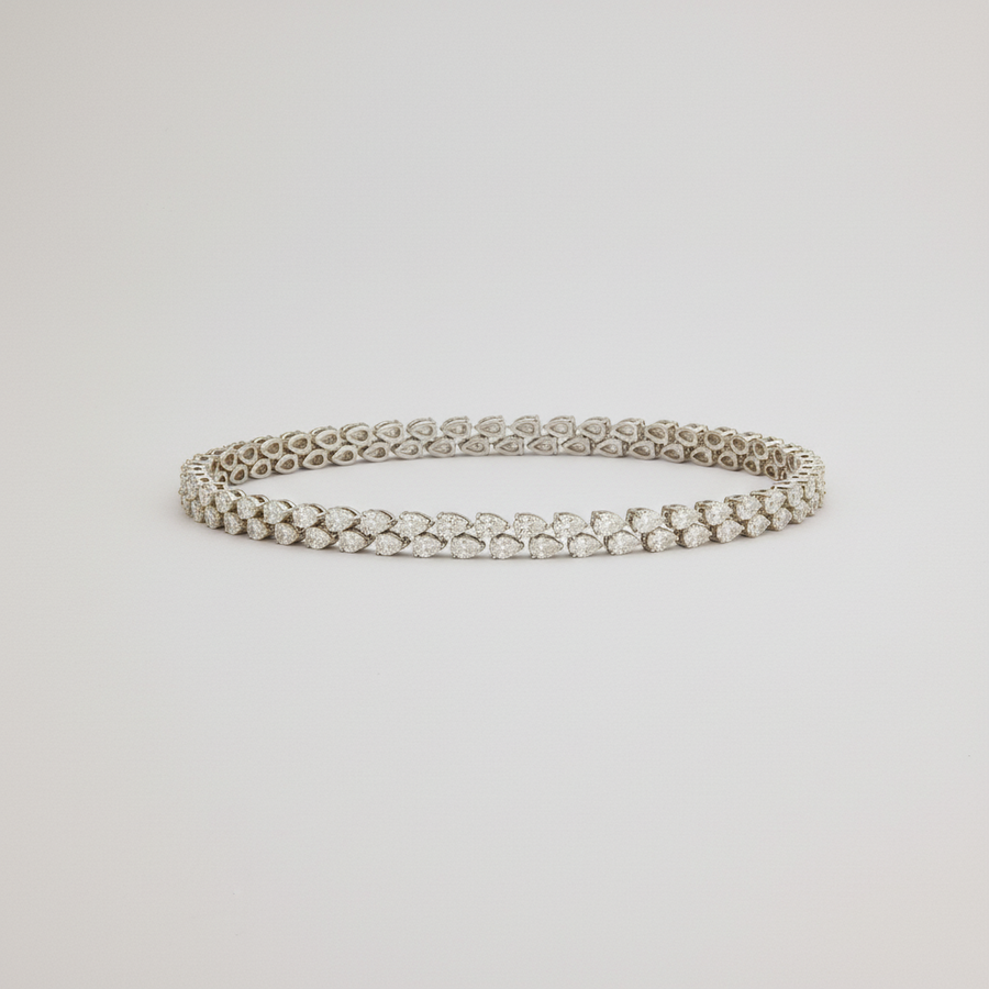 DIAMOND BRACELET 18KW