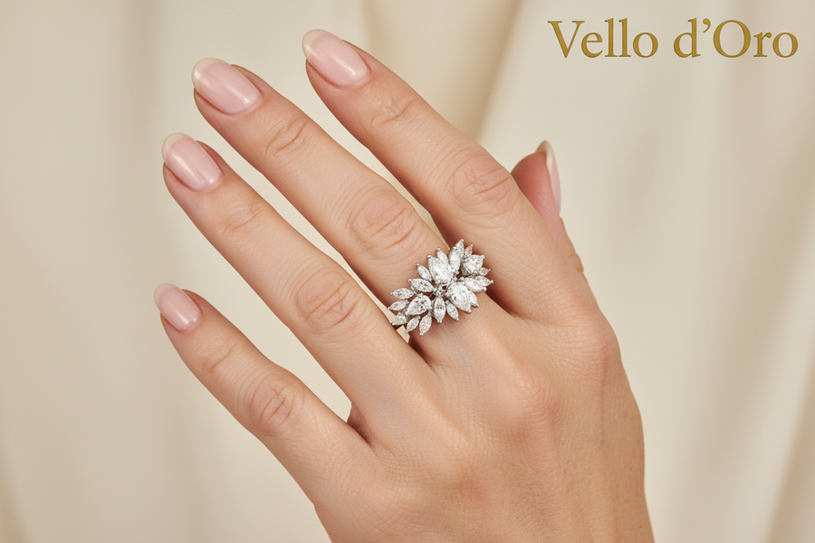 DIAMOND RING 18KW