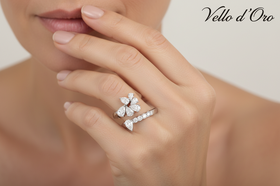 DIAMOND RING 18KW