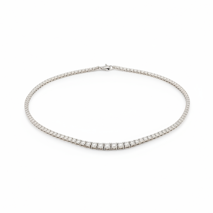 DIAMOND NECKLACE 18KW