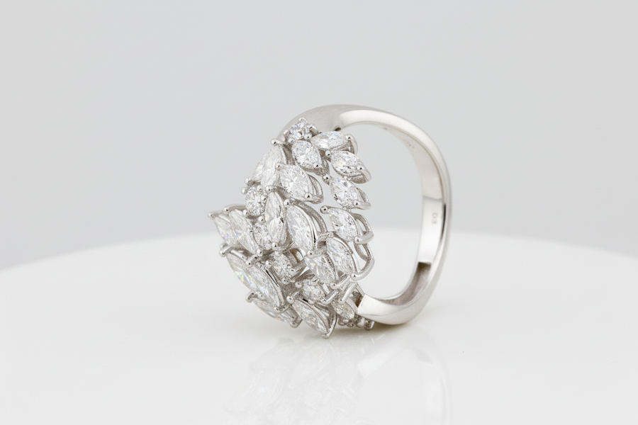 DIAMOND RING 18KW