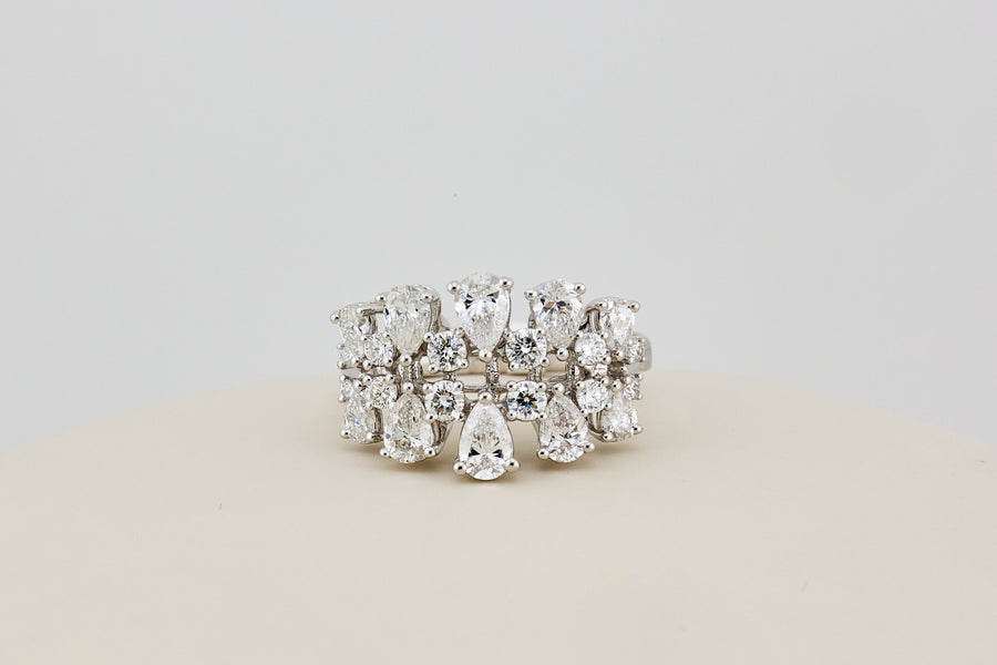 DIAMOND RING 18KW